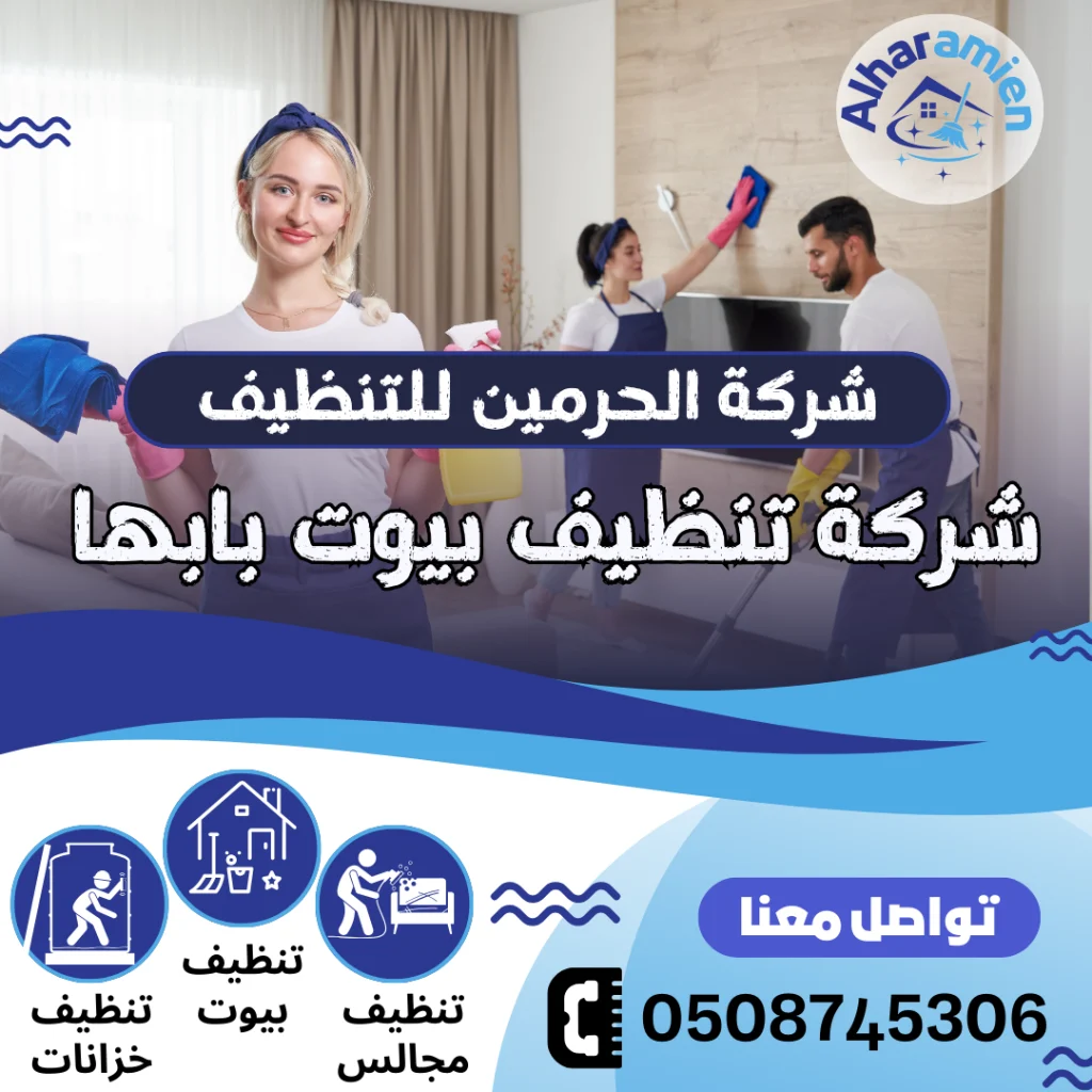 شركة تنظيف بيوت بابها