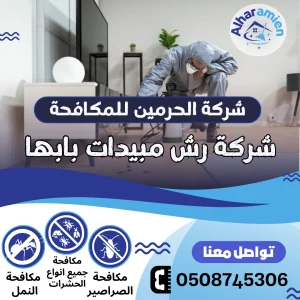 شركة رش مبيدات بابها