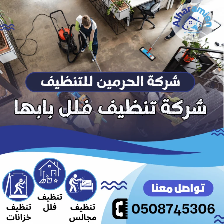 شركة تنظيف فلل بابها