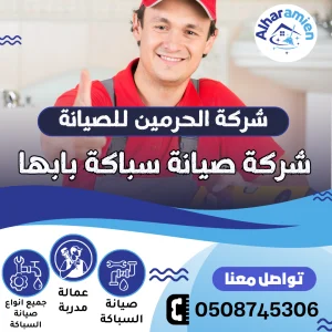 شركة صيانة سباكة بابها